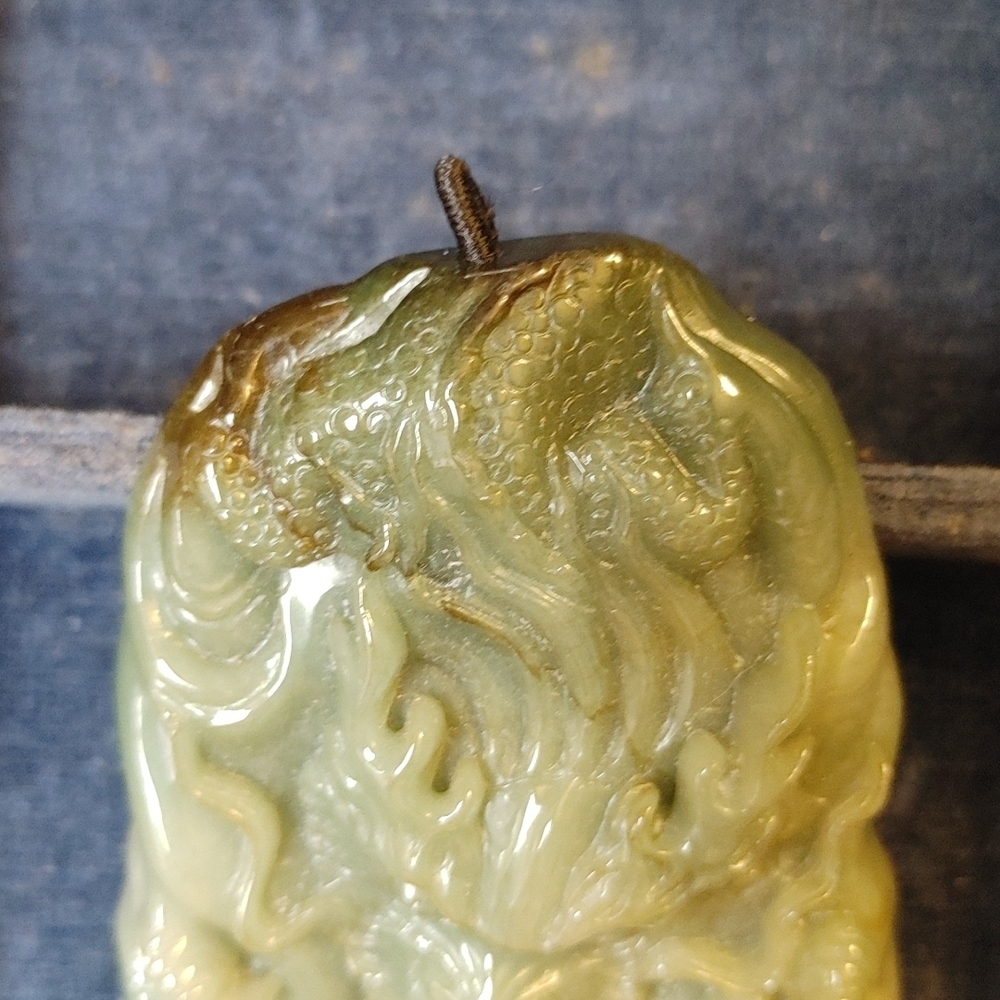 Jadeite Large Fire Breathing Dragon - Picture 10 of 17